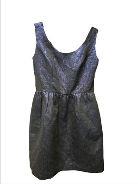 Shoshanna Neiman’s Anthro Dress Night Sailing Blue Shimmer Size 6 Party Cocktail